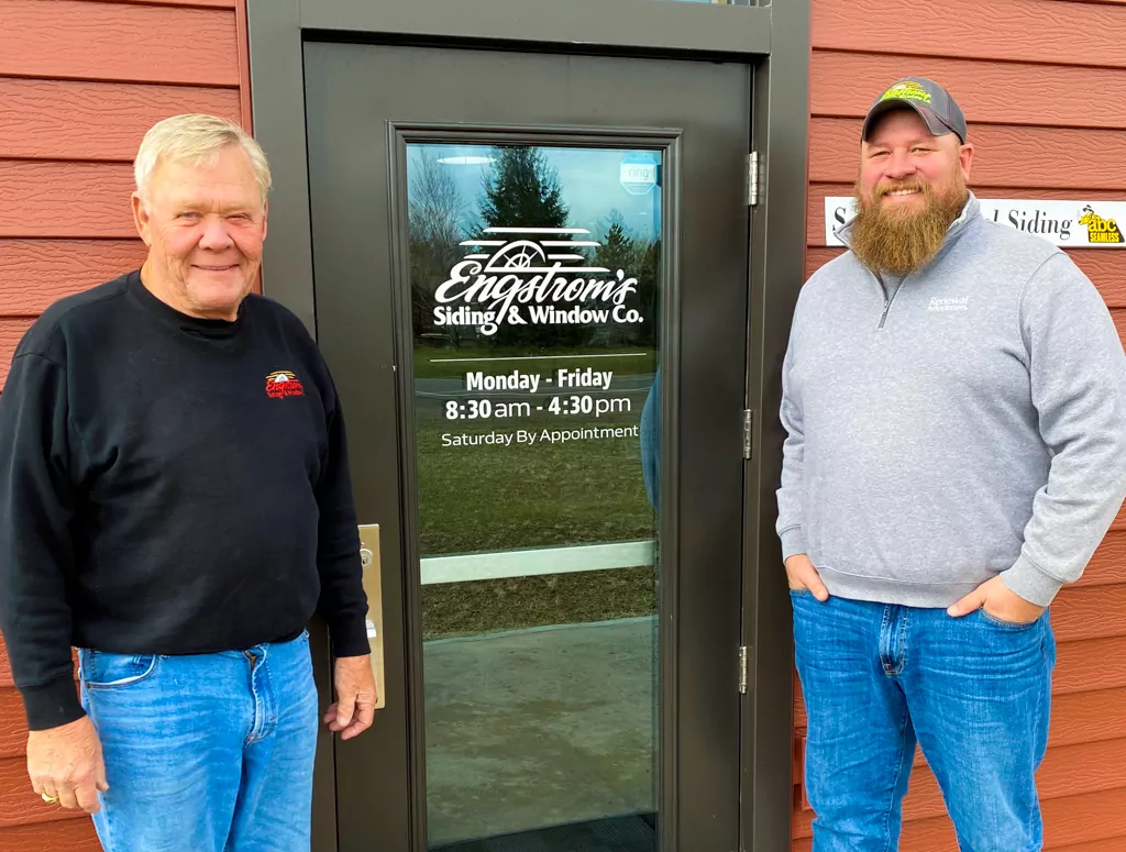 siren, wi siding, doors, windows, and roofs