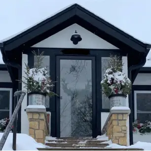 After photo of professionally installed front entry door