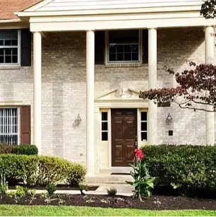 Before photo of residential exterior entry door