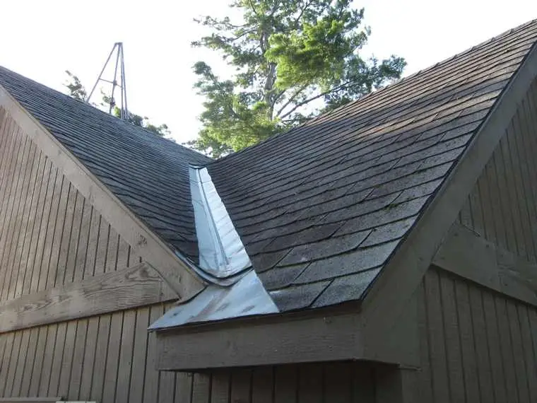 Before photo of residential roof replacement