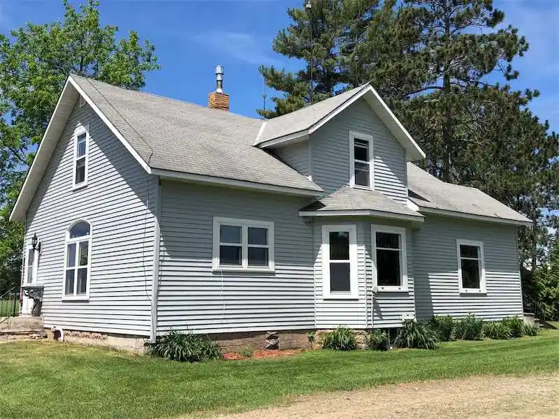 Before photo of a residential roof before roof replacement